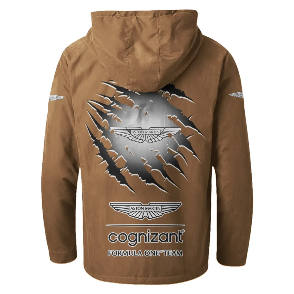 Dynamic Driving Machine Flannel Hoodie, Garage Life Hooded Flannel HVN1327AM - Camel - Image 3