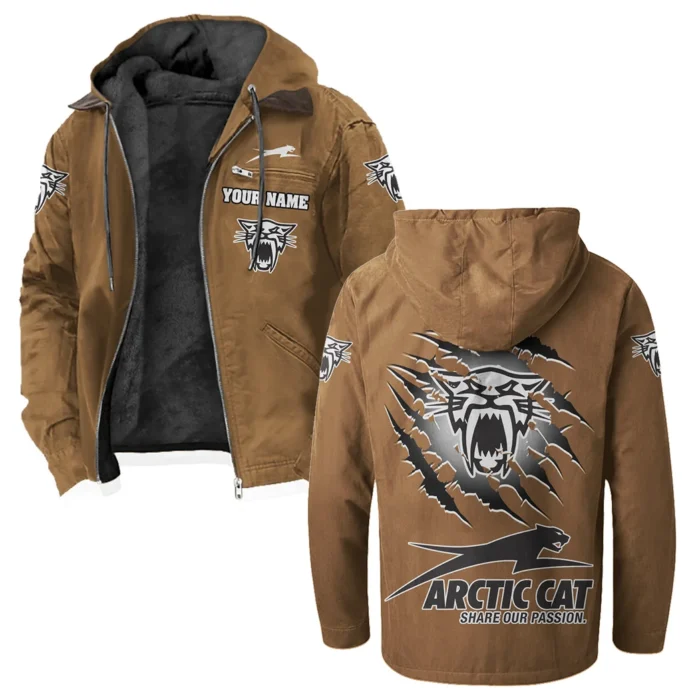 Off-Road Ride Flannel Hoodie, Rider's Everyday Hoodie HVN1327AR - Camel