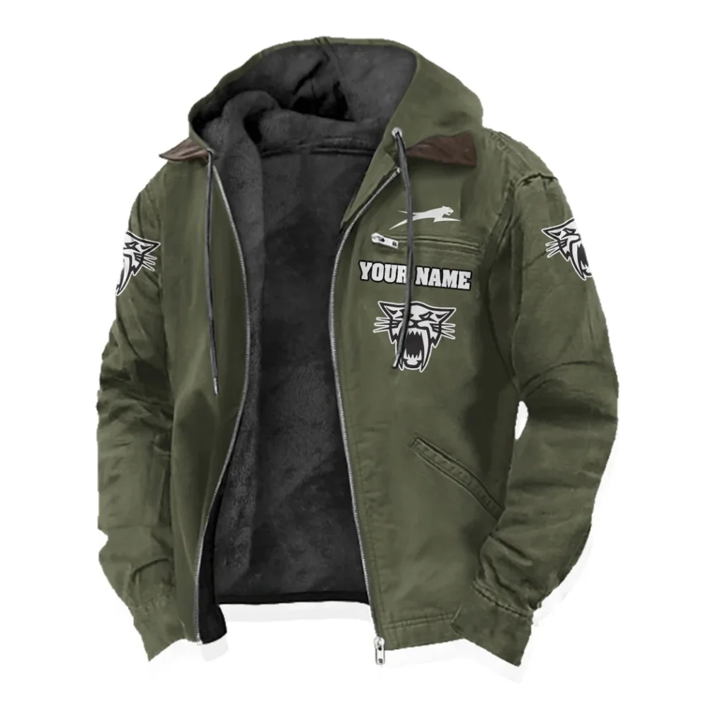 Off-Road Ride Flannel Hoodie, Rider's Everyday Hoodie HVN1327AR - Green - Image 2