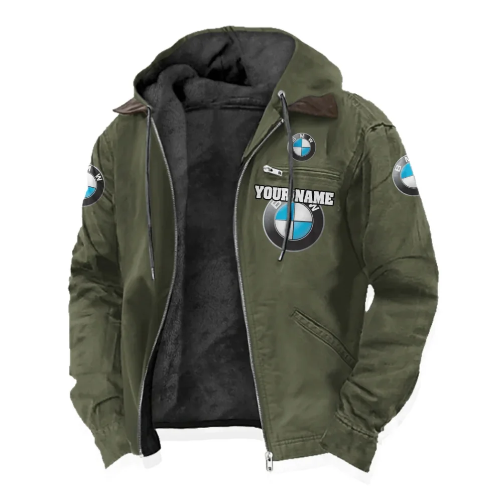 Motorsport Edition Car Flannel Hoodie, Rugged Rider Flannel HVN1327BM - Green - Image 2