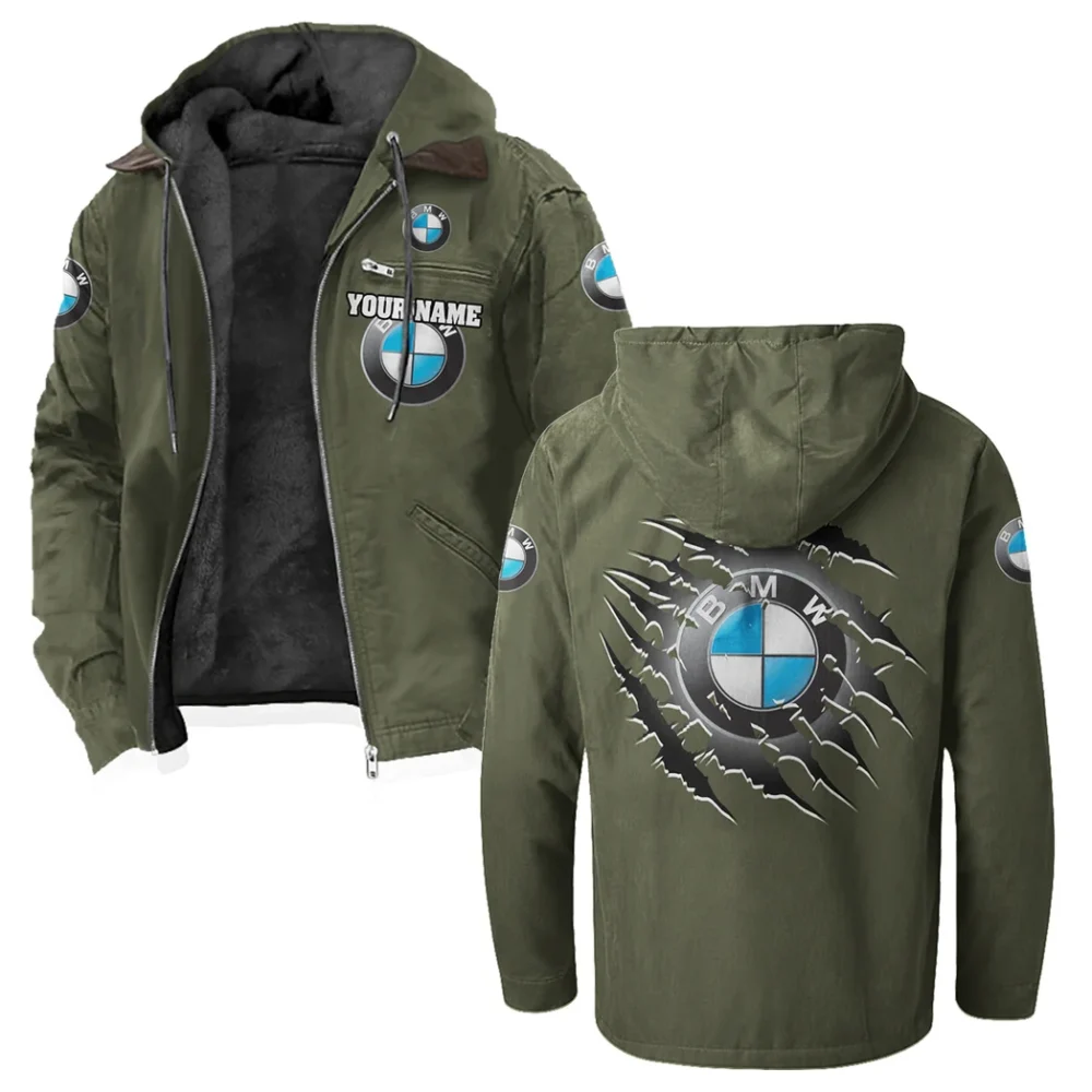 Motorsport Edition Car Flannel Hoodie, Rugged Rider Flannel HVN1327BM - Green