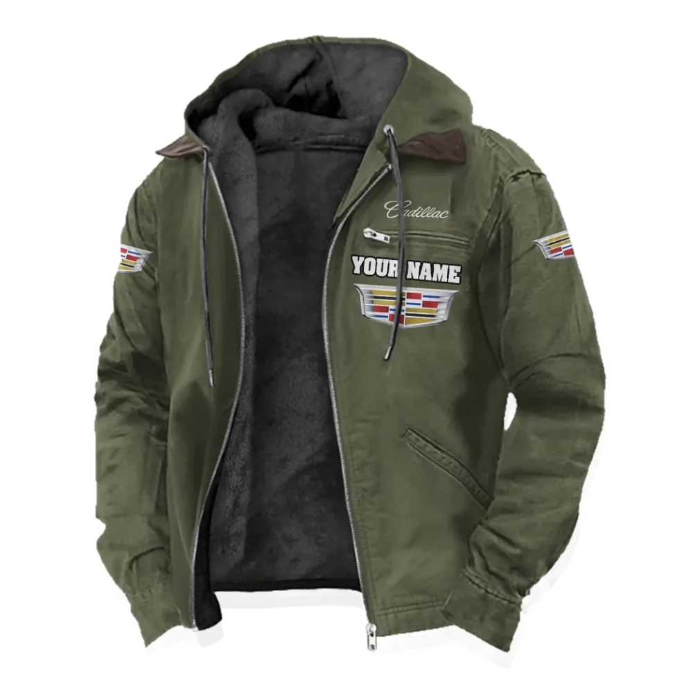 Road Legend Flannel Shirt Flannel Hoodie, Warm Street Flannel HVN1327CA - Green - Image 2