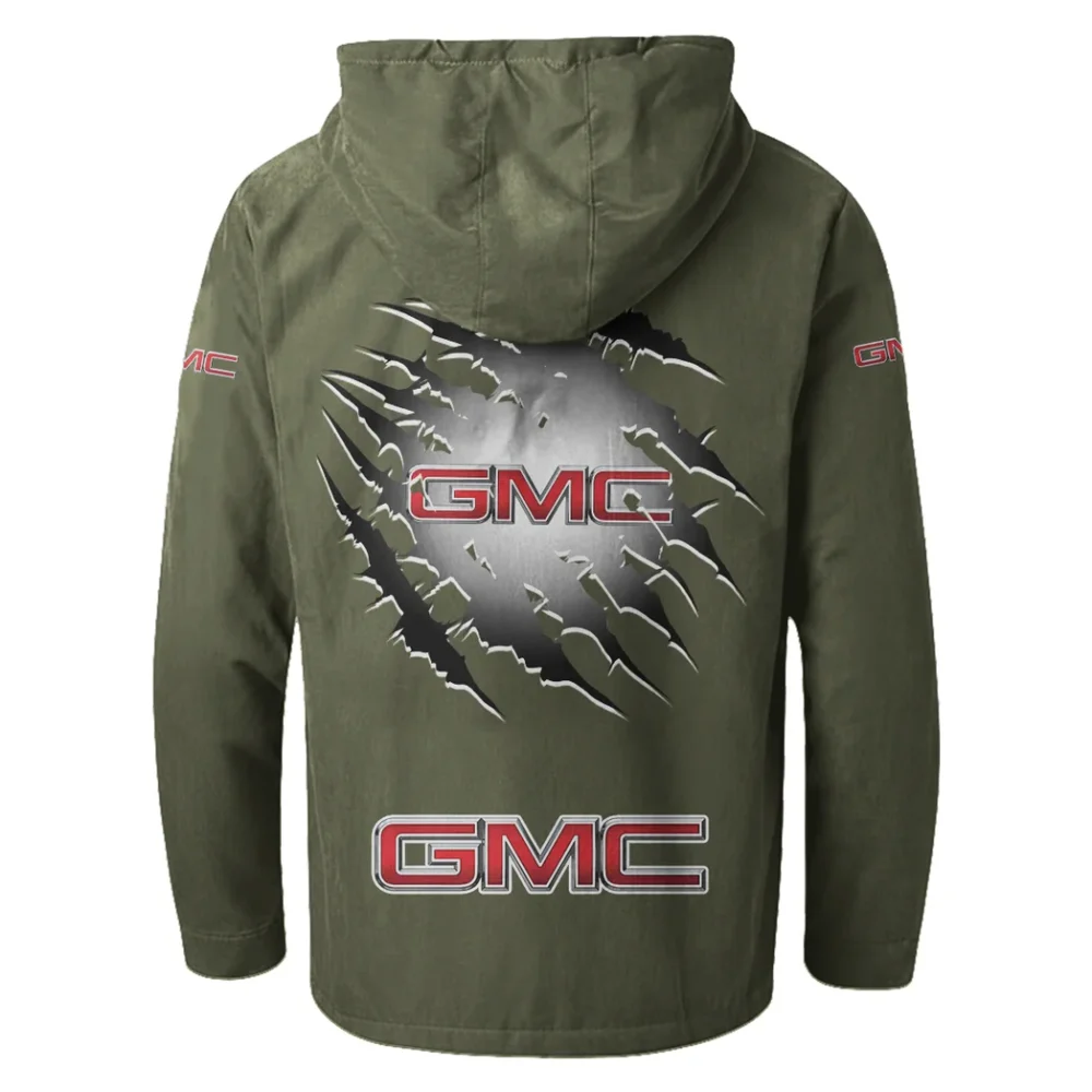Commercial Vehicle Flannel Hoodie, Bold Driver's Flannel HVN1327GM - Green - Image 3