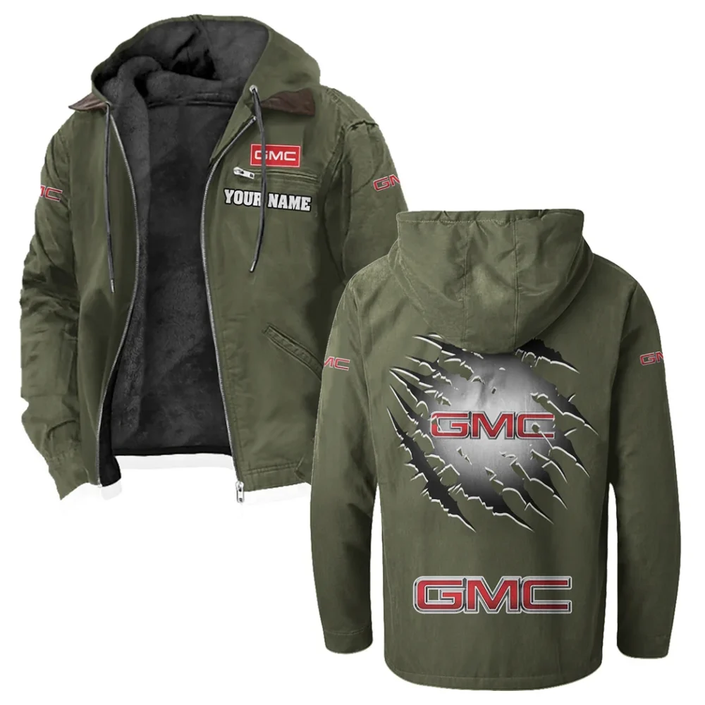 Commercial Vehicle Flannel Hoodie, Bold Driver's Flannel HVN1327GM - Green