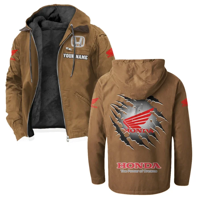 Family Car Flannel Hoodie, Rugged Rider Flannel HVN1327HO - Camel