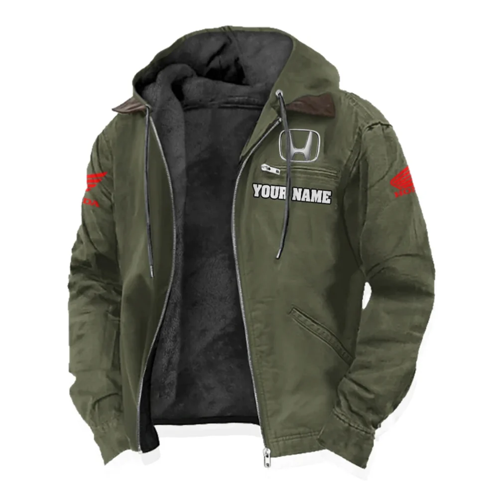 Family Car Flannel Hoodie, Rugged Rider Flannel HVN1327HO - Green - Image 2