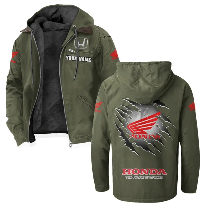 Family Car Flannel Hoodie, Rugged Rider Flannel HVN1327HO - Green