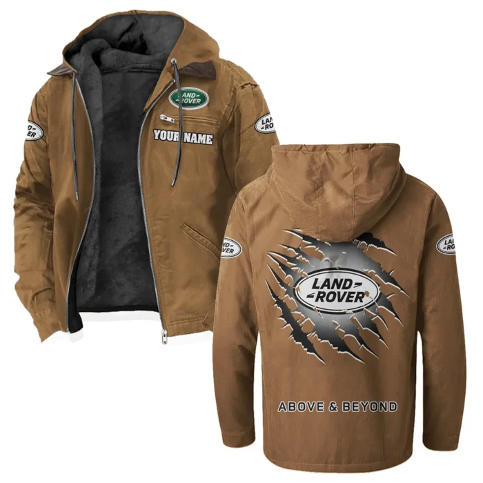 4x4 SUV Maker Flannel Hoodie, Car Culture Flannel HVN1327LR - Camel