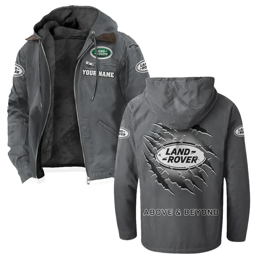 4x4 SUV Maker Flannel Hoodie, Car Culture Flannel HVN1327LR - Gray