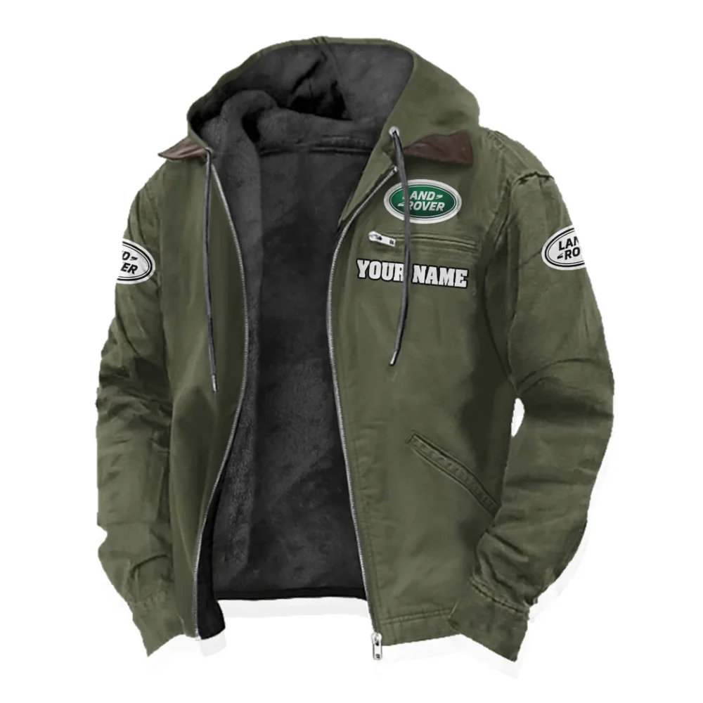4x4 SUV Maker Flannel Hoodie, Car Culture Flannel HVN1327LR - Green - Image 2