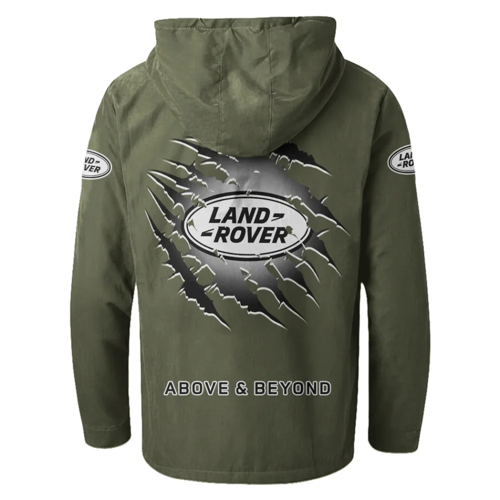 4x4 SUV Maker Flannel Hoodie, Car Culture Flannel HVN1327LR - Green - Image 3