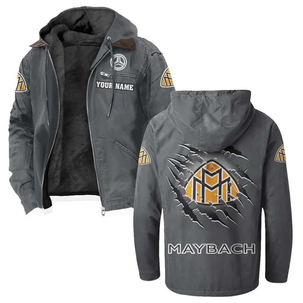 Prestige Motion Flannel Hoodie, Street-Ready Rider Hoodie HVN1327MA - Gray