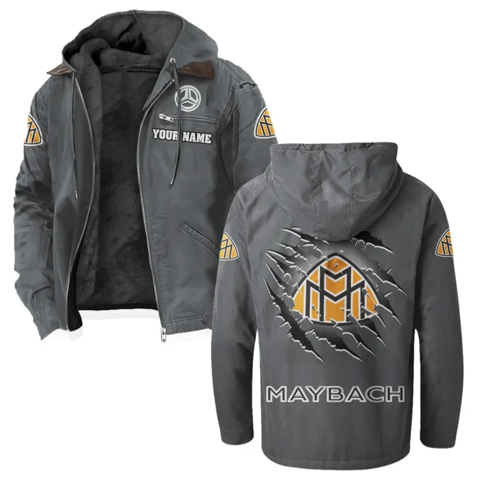Prestige Motion Flannel Hoodie, Street-Ready Rider Hoodie HVN1327MA - Gray