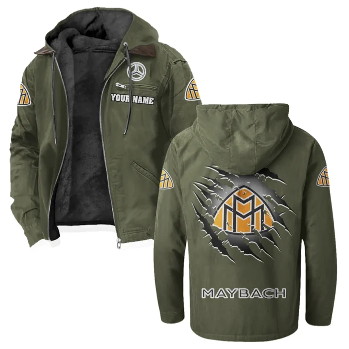 Prestige Motion Flannel Hoodie, Street-Ready Rider Hoodie HVN1327MA - Green