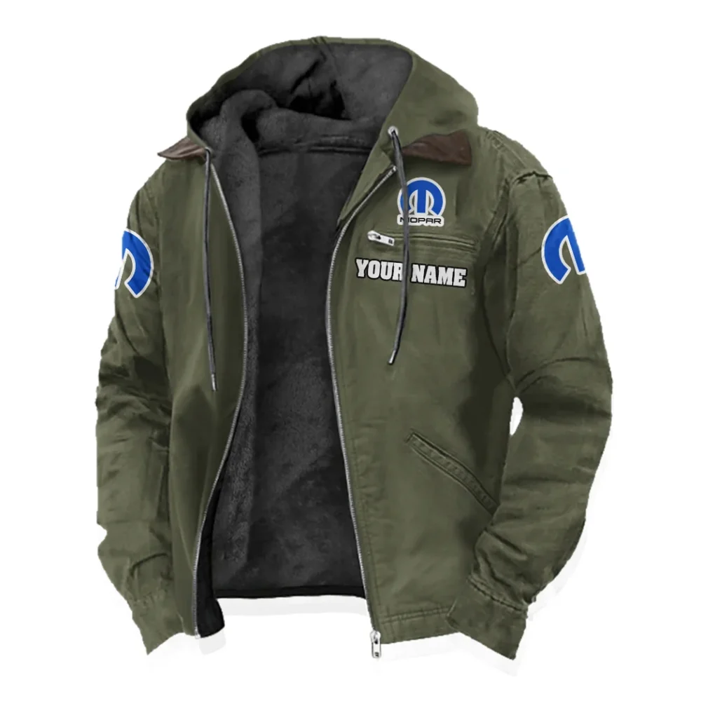Powertrain Upgrades Flannel Hoodie, Custom Garage Hoodie HVN1327MO - Green - Image 2