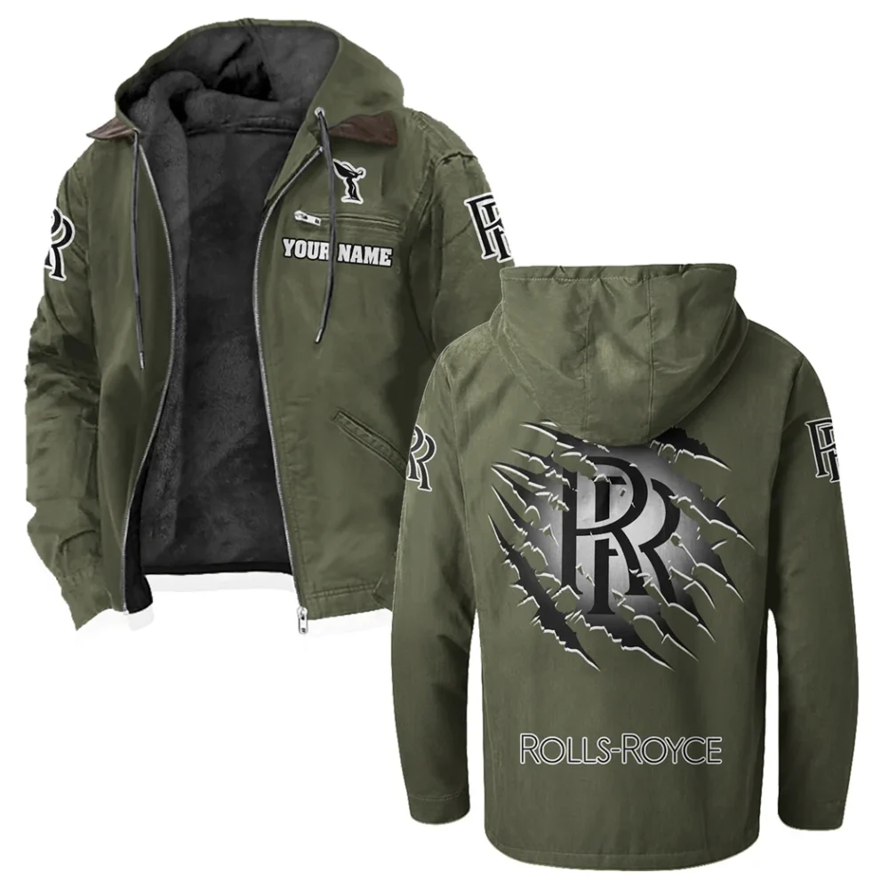 Ultra-Luxury Car Flannel Hoodie, Rider's Everyday Hoodie HVN1327RR - Green