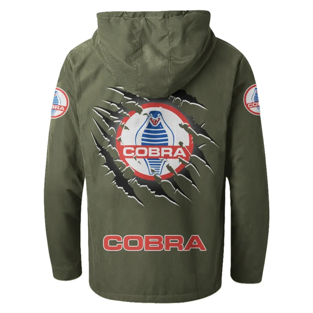 Power Coupe Flannel Hoodie, Custom Car Fan Hoodie HVN1327SH - Green - Image 3