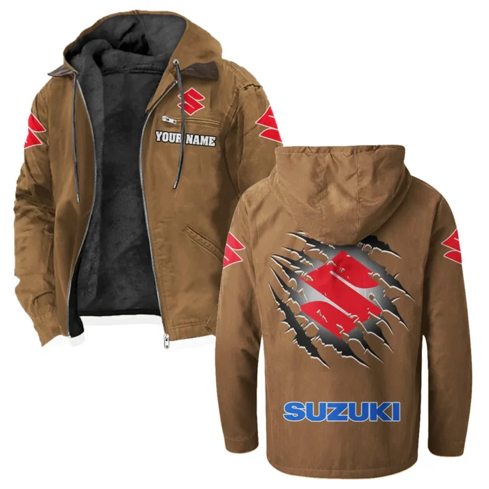 JDM Bike Flannel Hoodie, Rugged Rider Flannel HVN1327SU - Camel